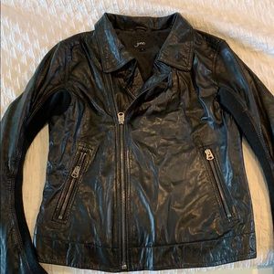 June genuine leather jacket